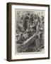 Fall of a Factory Chimney at Bradford, Rescue of the Boy, David Brewer-null-Framed Giclee Print