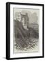 Fall of a Portion of the Ancient Wall, at Edinburgh-null-Framed Giclee Print