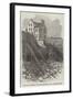 Fall of a Portion of the Ancient Wall, at Edinburgh-null-Framed Giclee Print