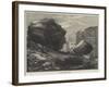 Fall of a Rock at Nice-null-Framed Giclee Print