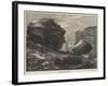 Fall of a Rock at Nice-null-Framed Giclee Print