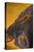 Fall of Angels, Triptych Side Panel, 1913-Gaetano Previati-Stretched Canvas