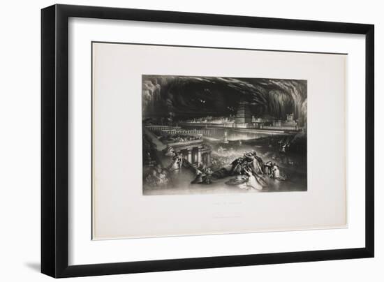 Fall of Babylon, 1826-John Martin-Framed Giclee Print