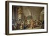 Fall of Carthage-Luigi Ademollo-Framed Giclee Print