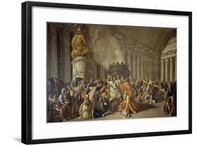 Fall of Carthage-Luigi Ademollo-Framed Giclee Print