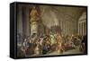 Fall of Carthage-Luigi Ademollo-Framed Stretched Canvas