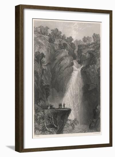 Fall of Foyers, Scotland-E Radclyffe-Framed Art Print