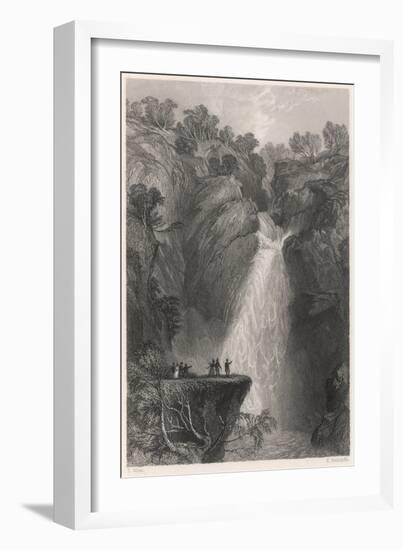 Fall of Foyers, Scotland-E Radclyffe-Framed Art Print