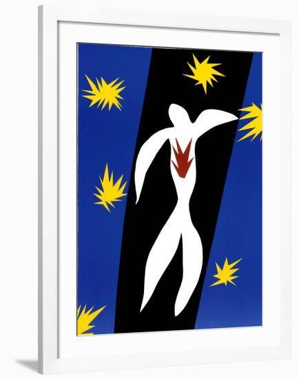 Fall of Icarus-Henri Matisse-Framed Art Print