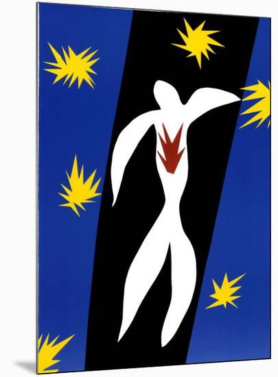 Fall of Icarus-Henri Matisse-Mounted Art Print