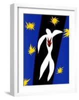 Fall of Icarus-Henri Matisse-Framed Art Print