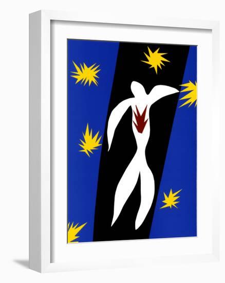 Fall of Icarus-Henri Matisse-Framed Art Print