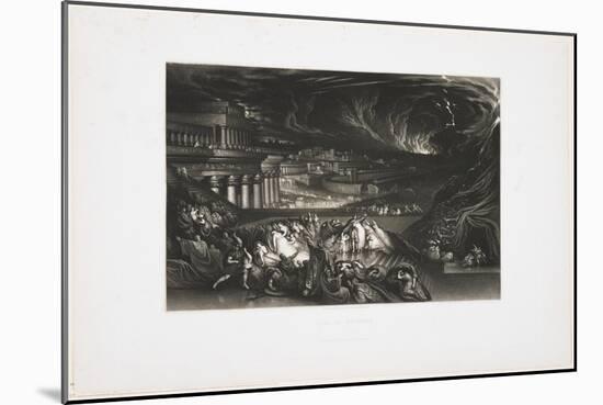 Fall of Nineveh, 1826-John Martin-Mounted Giclee Print