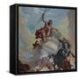 Fall of Phaeton-Mauro Picenardi-Framed Stretched Canvas