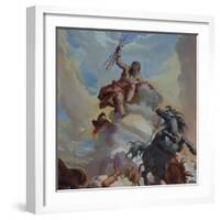 Fall of Phaeton-Mauro Picenardi-Framed Giclee Print