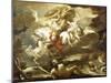 Fall of Phaeton-Luca Giordano-Mounted Giclee Print
