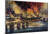 Fall Of Richmond, 1865-Currier & Ives-Mounted Giclee Print