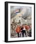 Fall of the British Garrison at Jamestown, South Africa, Boer War, 1901-null-Framed Giclee Print