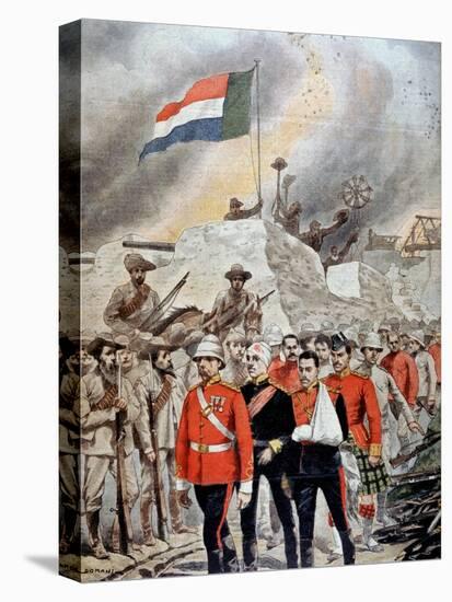 Fall of the British Garrison at Jamestown, South Africa, Boer War, 1901-null-Stretched Canvas