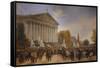 Fall of the Empire October 10, 1870-Jules Didier-Framed Stretched Canvas