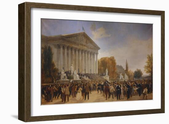 Fall of the Empire October 10, 1870-Jules Didier-Framed Giclee Print