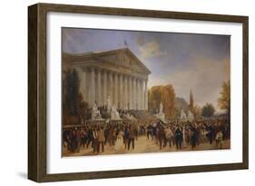 Fall of the Empire October 10, 1870-Jules Didier-Framed Giclee Print