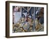 Fall of the House of Job, Scene from the Stories of the Old Testament, 1367-Bartolo Di Fredi-Framed Giclee Print