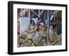 Fall of the House of Job, Scene from the Stories of the Old Testament, 1367-Bartolo Di Fredi-Framed Giclee Print