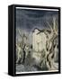 Fall of the House of Usher-Arthur Rackham-Framed Stretched Canvas