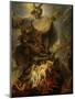 Fall of the Rebel Angels, Project for a Ceiling in the Chateau of Versailles-Charles Le Brun-Mounted Giclee Print