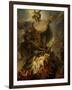 Fall of the Rebel Angels, Project for a Ceiling in the Chateau of Versailles-Charles Le Brun-Framed Giclee Print