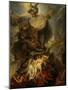 Fall of the Rebel Angels, Project for a Ceiling in the Chateau of Versailles-Charles Le Brun-Mounted Giclee Print