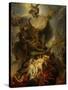 Fall of the Rebel Angels, Project for a Ceiling in the Chateau of Versailles-Charles Le Brun-Stretched Canvas