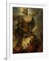 Fall of the Rebel Angels, Project for a Ceiling in the Chateau of Versailles-Charles Le Brun-Framed Giclee Print