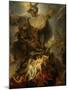 Fall of the Rebel Angels, Project for a Ceiling in the Chateau of Versailles-Charles Le Brun-Mounted Giclee Print