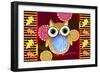 Fall Owl-Valarie Wade-Framed Giclee Print