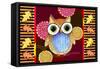 Fall Owl-Valarie Wade-Framed Stretched Canvas