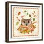 Fall Owl-Fiona Stokes-Gilbert-Framed Giclee Print