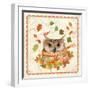 Fall Owl-Fiona Stokes-Gilbert-Framed Giclee Print