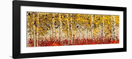 Fall Panoraspen-Roderick E. Stevens-Framed Giclee Print