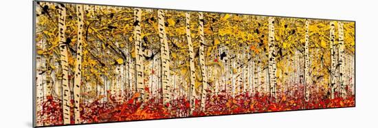 Fall Panoraspen-Roderick E. Stevens-Mounted Giclee Print