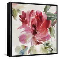 Fall Peony I-Asia Jensen-Framed Stretched Canvas