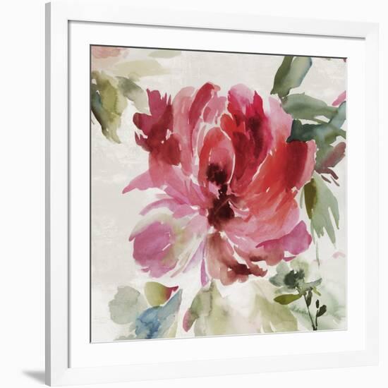 Fall Peony I-Asia Jensen-Framed Art Print