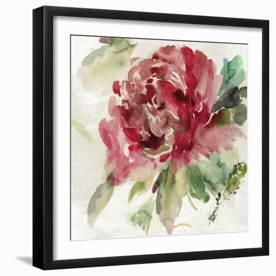 Fall Peony II-Asia Jensen-Framed Art Print