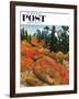 "Fall Photo Op" Saturday Evening Post Cover, October 25, 1958-John Clymer-Framed Giclee Print