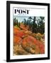 "Fall Photo Op" Saturday Evening Post Cover, October 25, 1958-John Clymer-Framed Giclee Print