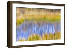 Fall Pond I-Kathy Mahan-Framed Photographic Print