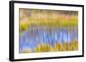 Fall Pond I-Kathy Mahan-Framed Photographic Print