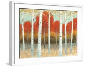 Fall Promenade I Crop-James Wiens-Framed Art Print