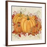 Fall Pumpkins-A-Jean Plout-Framed Giclee Print